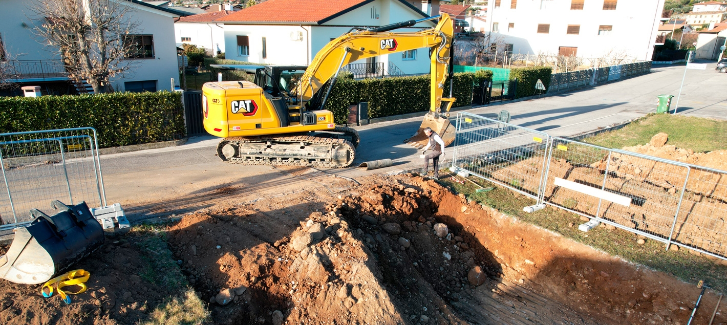 Scavi vicenza campagnaro costruzioni